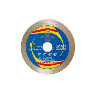 4.3inch 110mm 슈퍼 얇은 다이아몬드 도자기 톱날 20mm 보어 핫 프레스