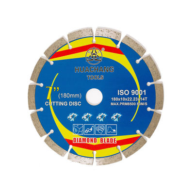 블레이드를 줄이는 그라인더 180 밀리미터 다이아몬드 타일을 위한 180×1.6/2.2×10×22.23×14T 분명한 절단 휠