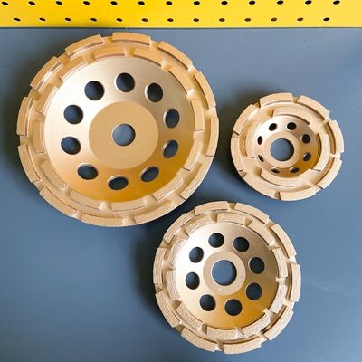 7인치 단일 행 이중 행 다이아몬드 컵 회전 숫돌 180mm Huachang 다이아몬드 도구