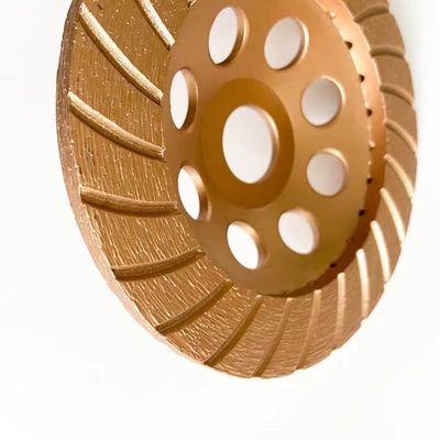 소결시킨 컵 휠을 부수는 고급 품질 4.5 인치 115×4.5×20×22.23Mm 콘크리트 터보 다이아몬드