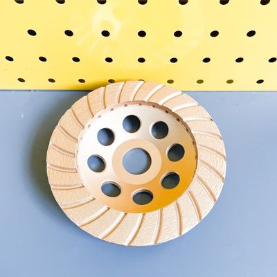 화창 도구 6 인치는 콘크리트, 돌, 건재를 위한 컵 휠을 부수는 150 밀리미터 다이아몬드 연속적인 터보를 소결시켰습니다