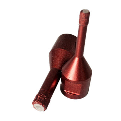 화강암 진공 납땜 다이아몬드 비트를 위한 6×8×M14×60MM 금강석 드릴 약간은 장수로서 천공합니다