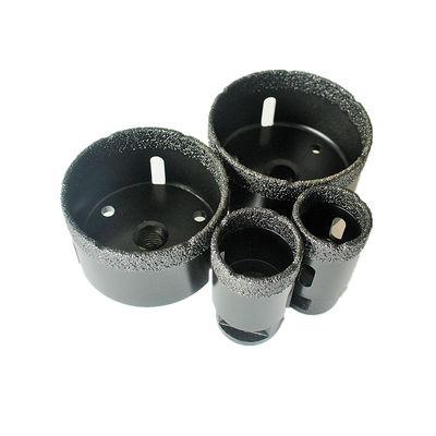 화강암 진공 납땜 다이아몬드 비트를 위한 고급 품질 28×8×M14×60MM HUACHANG 다이아몬드 드릴 비트는 장수로서 천공합니다