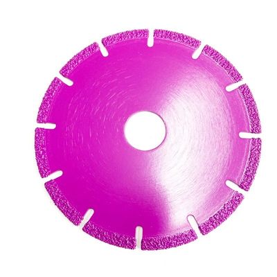 진공인 고급 품질 100×1.4/2.2×5×20×12T는 기계 처리 산업을 위한 다이아몬도 소오 블레이드를 납땜했습니다