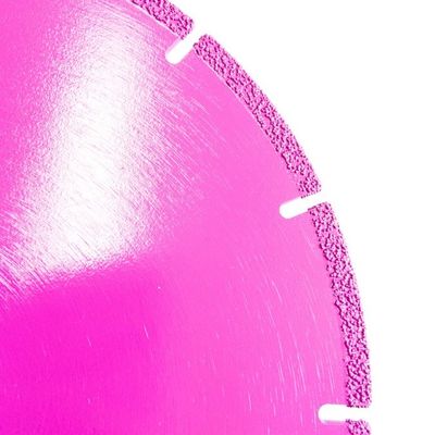 진공인 고급 품질 100×1.4/2.2×5×20×12T는 기계 처리 산업을 위한 다이아몬도 소오 블레이드를 납땜했습니다