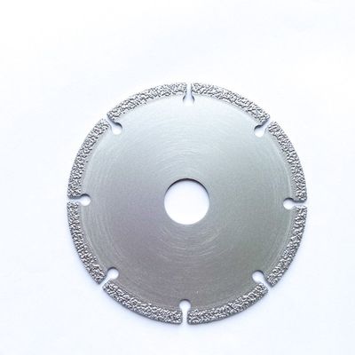 고급 품질 4.5 인치 115×1.4/2.4×6×9T×22.23mmVacuum 납땜 다이아몬드 연마 자르는 디스크