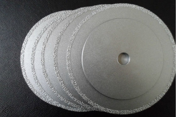 9.06&quot; 230x2.23mm 금속 화재 비상 절단을 위한 진공 놋쇠로 만들어진 다이아몬드 그라인딩 블레이드