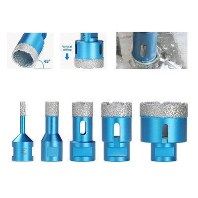 다이아몬드 코어는 고급 품질과 자기 가니트 타일 유리 세라믹스 대리석을 위해 37×10×60×M10을 억제합니다