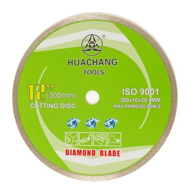 석할 16 인치 '400×2.6/3.4×10×25.4mm 연속 테두리 다이아몬드 블라를 위한 추운 눌린 다이아몬도 소오 블레이드