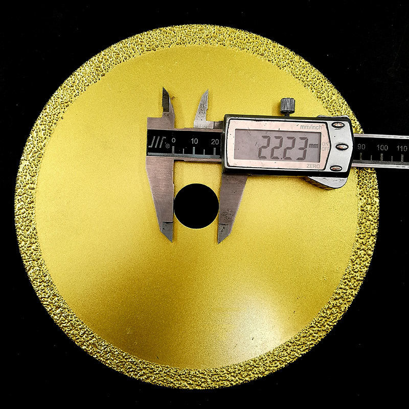 5.91 &quot;150x22mm 보어 진공 브레이징 다이아몬드 블레이드 퀵 컷 톱